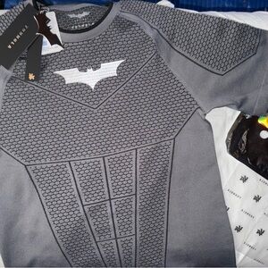 YoungLA Batman Dark Gray Compression Short Sleeve